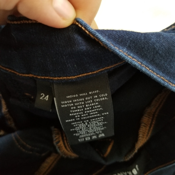 J Brand Skinny Leg Mi Rise Ink Wash Jeans - Picture 10 of 13